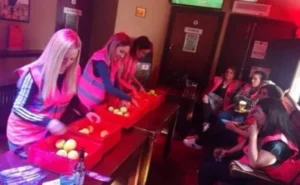 The Cube hen party activity