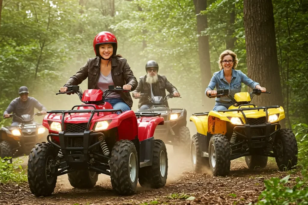 Birthday quad biking activity for adults